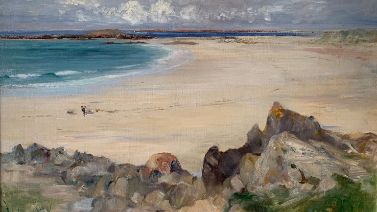 The Bay, painted by Frank Laing