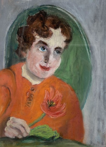 Frederica, painting by Lucy Harwood