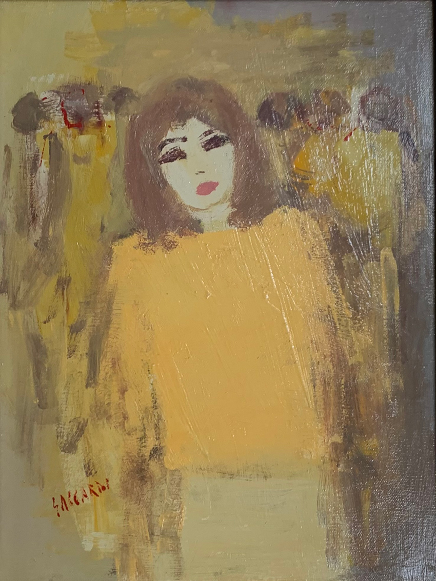 Girl in a Yellow Dress